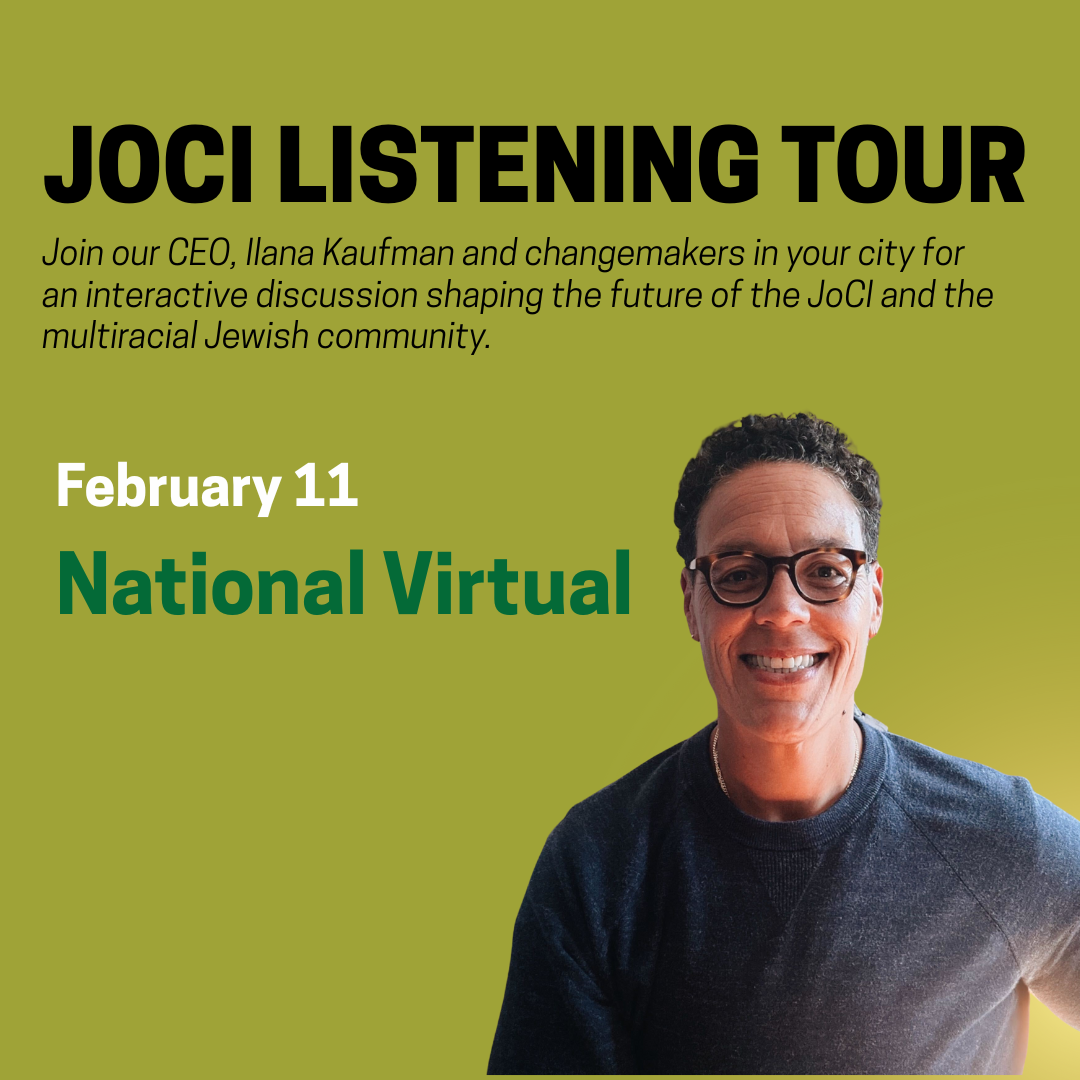 JoCI Listening Tour: February 11, National Virtual gathering
