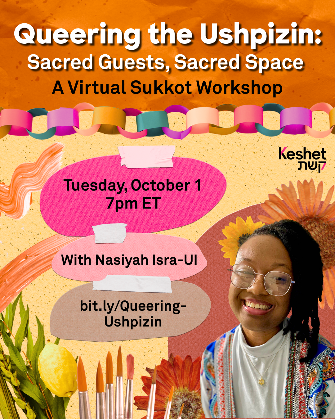 Queering the Ushpizin: A Virtual Sukkot Workshop